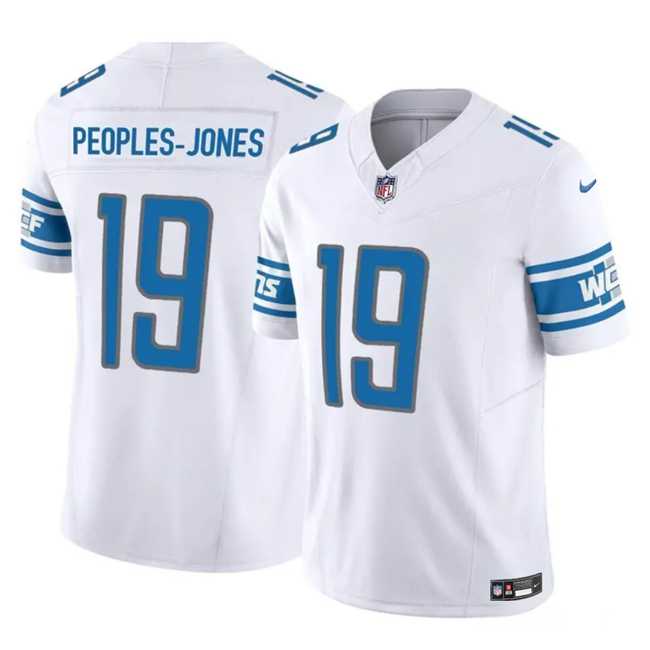 Men & Women & Youth Detroit Lions #19 Donovan Peoples-Jones White 2023 F.U.S.E. Vapor Untouchable Limited Jersey->detroit lions->NFL Jersey